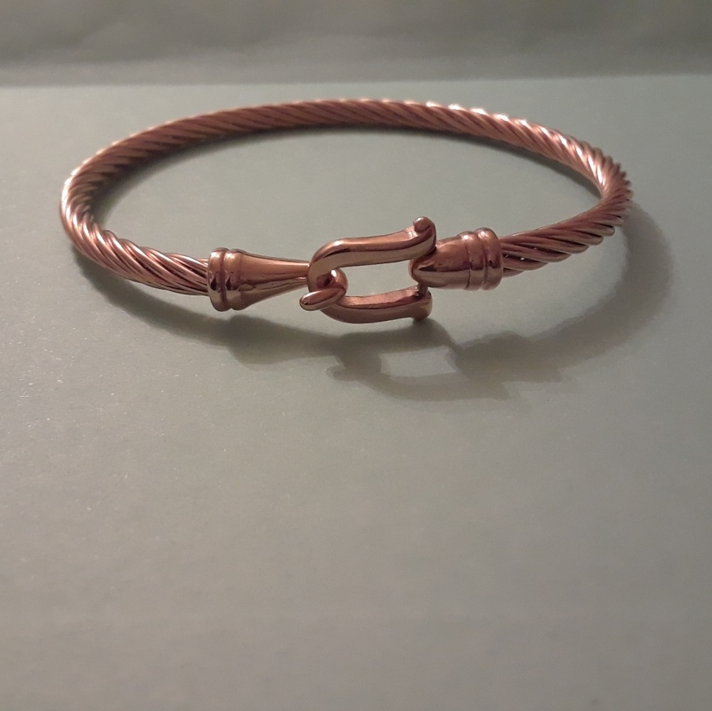 Rose gold stainless steel  bracelet